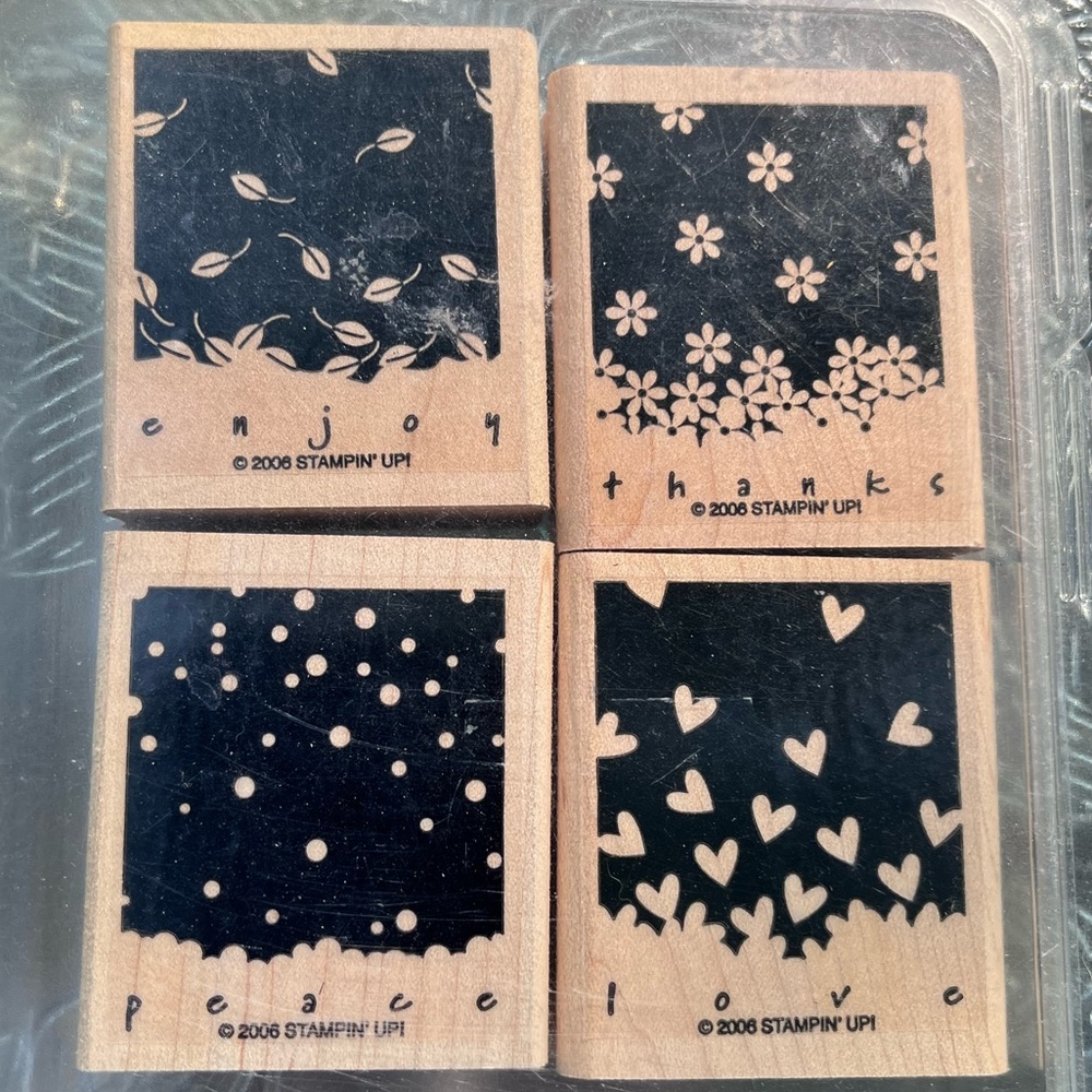 Stamping’ Up! Gently Falling stamp set